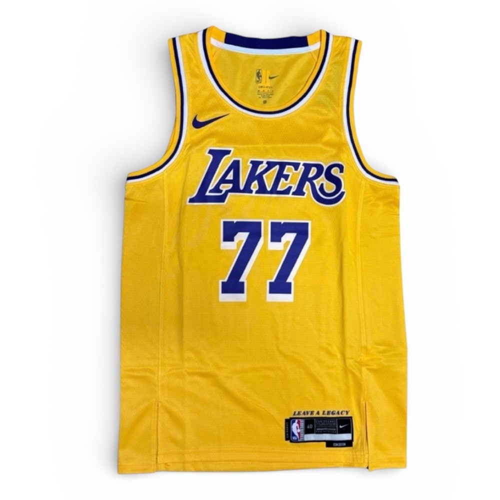 Lakers #77 Doncic NBA Basketball SLIM FIT